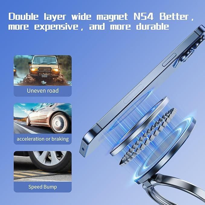 Vacuum Suction Ring Phone Holder