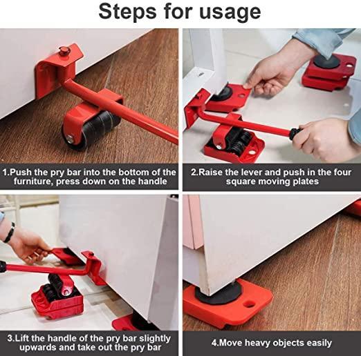Heavy Duty Furniture Lifter Mover Tool Set