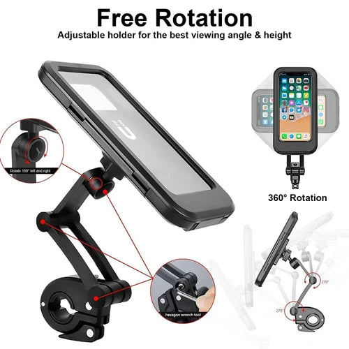 Bike Waterproof Cell Phone Holder