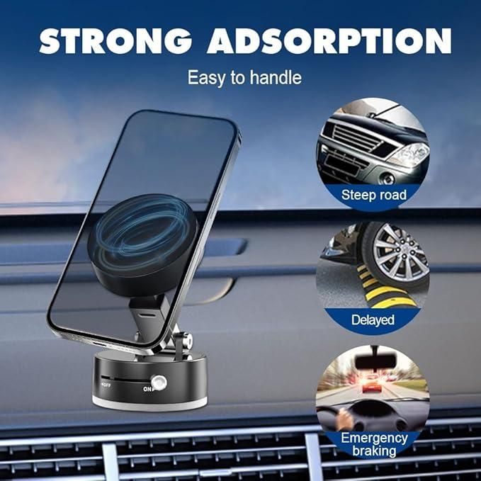 Vacuum suction Magnetic Phone Holder 2.0