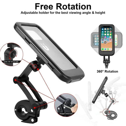Bike Waterproof Cell Phone Holder