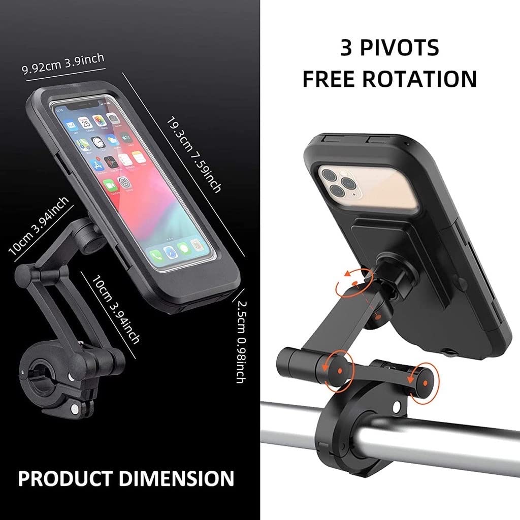 Bike Waterproof Cell Phone Holder